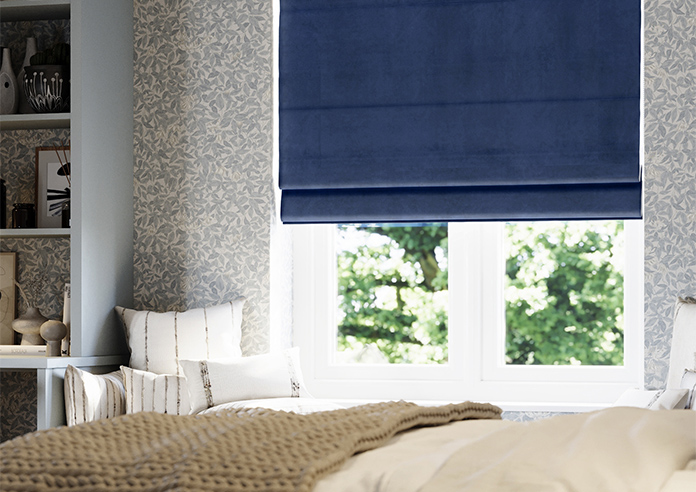 Sunningdale, Indigo - Roman Blind - Image 5